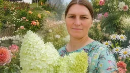 Наче у ботанічному саду: волинянка вирощує сотні видів унікальних троянд та гортензій (фото)