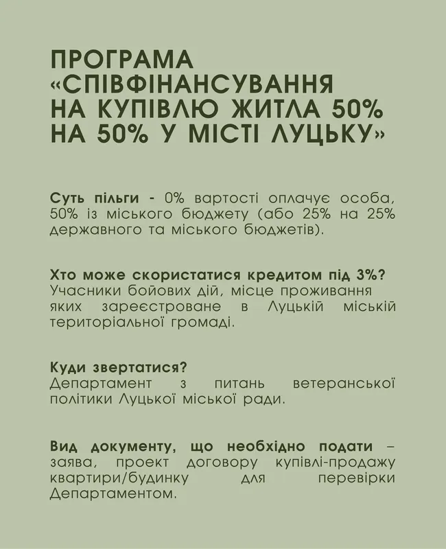 Які житлові пільги та гарантії мають захисники, ветерани та їхні сім'ї на Волині: деталі від юриста (відео)