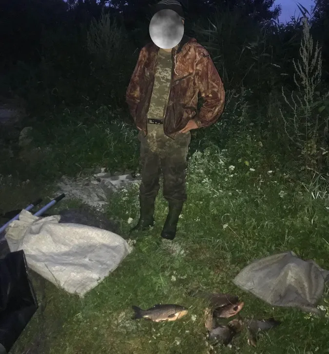 У Чарукові браконьєри наловили риби на понад 1000 гривень