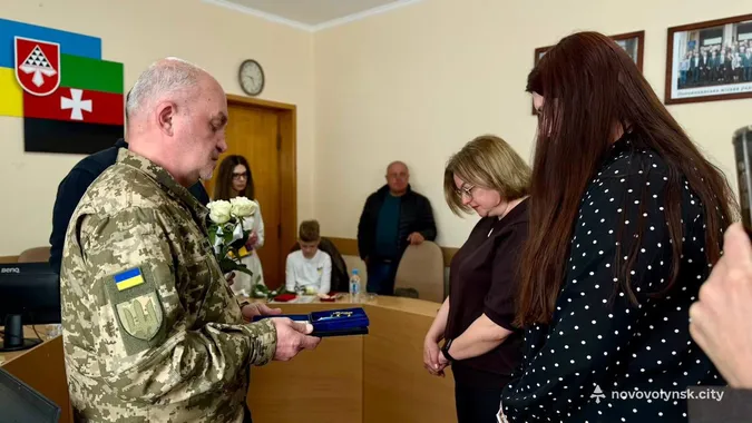 На Волині родинам загиблих Героїв вручили їхні посмертні нагороди (фото)