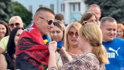 До Нововолинська повернувся звільнений з полону Захисник України Олег Карпюк (фото)