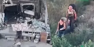 Побачили SOS із дрона: бійці 141-ї бригади евакуювали двох жителів Донеччини (відео)