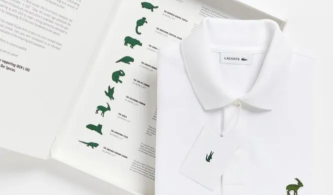 Lacoste тимчасово відмовилася від логотипа із крокодилом