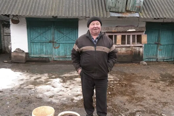 Житель села Кортеліси Анатолій Омелянчук.