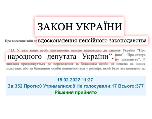 Експрем'єр Гройсман розкритикував підвищення депутатських пенсій