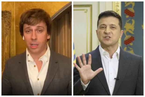 «Підпишись на »слуг« і отримай канабіс»: Галкін українською мовою затролив опитування Зеленського (відео)