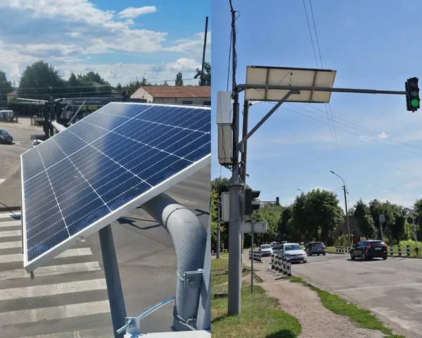 Світлофор на перехресті вулиць Набережна – Стрілецька – Героїв УПА в Луцьку