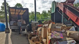 У Луцьку здали на переробку пів тонни макулатури (фото)