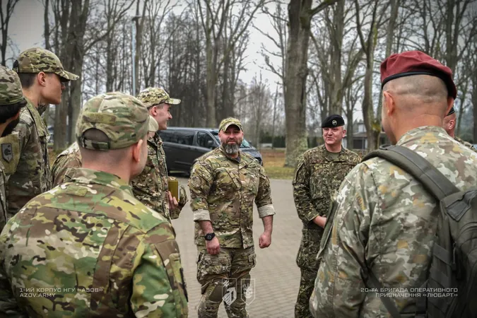 Як луцька бригада «Любарт» ділилася досвідом з латвійцями (фото)