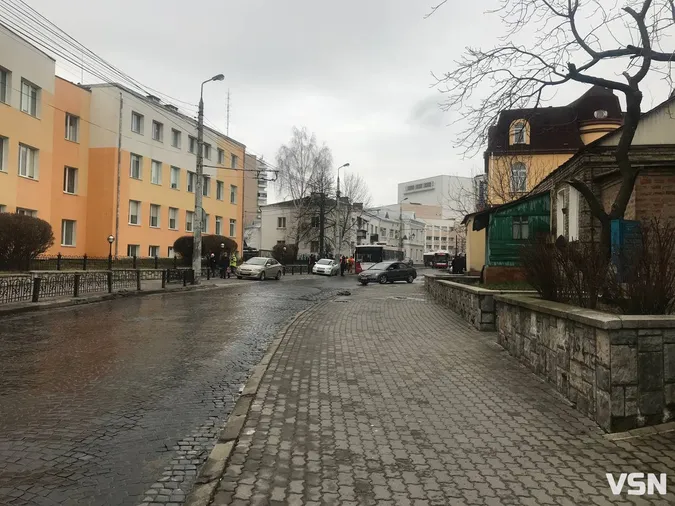 У центрі Луцька зламався й перегородив дорогу «рогатий» (фото)