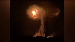 У Харкові окупанти підірвали газопровід, здійнялась велика пожежа (відео)