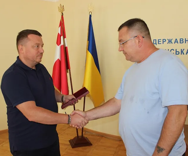 Волинський митник, який служить в ЗСУ, отримав орден «За мужність» (фото)