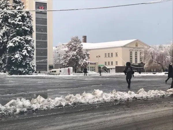 У грудні Луцьк відчував справжню сніжну зиму
