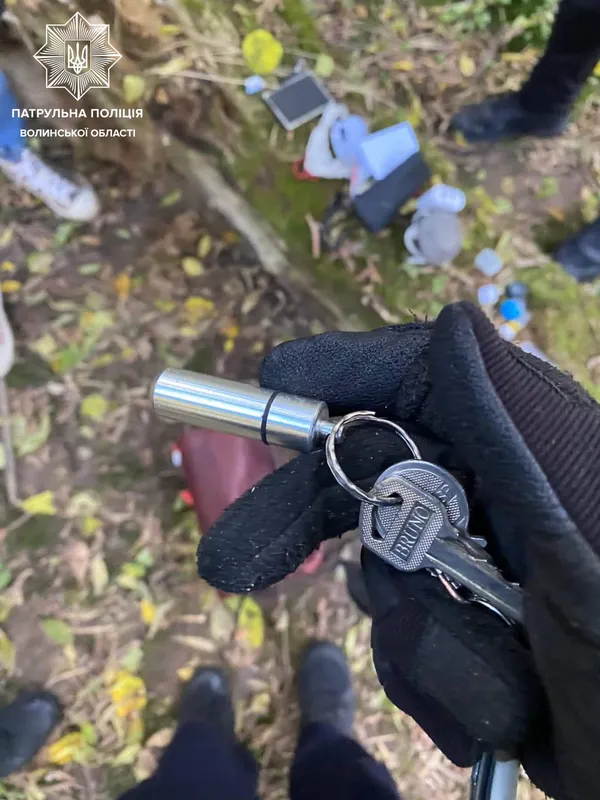 Щось шукав у траві: у Луцьку в центральному парку зловили наркомана (фото)