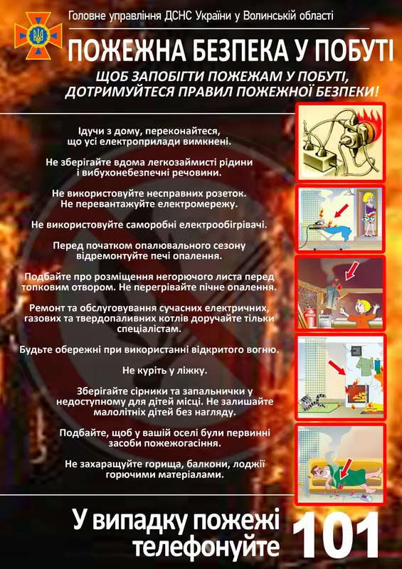 На Волині сталися дві пожежі: обидві – у Колках