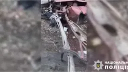 Російський танк розчавив авто з дитиною у Запорізькій області (відео)