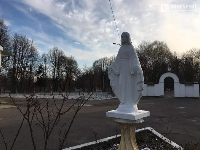 Сніг у березні: фото луцького парку