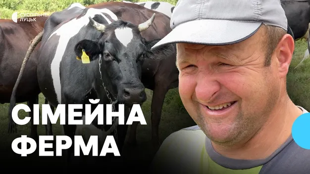 Із трьох корів до власної ферми: як родина з Волині створила успішний молочний бізнес (відео)