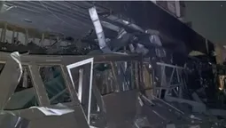 Росіяни вдарили у транспортний об'єкт в Дніпрі (фото)