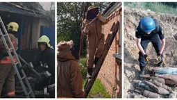 Бомби, шершні та пожежі: звіт волинських рятувальників за добу (фото)