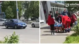 У Луцьку на переході легковик збив 10-річну дівчинку (фото)