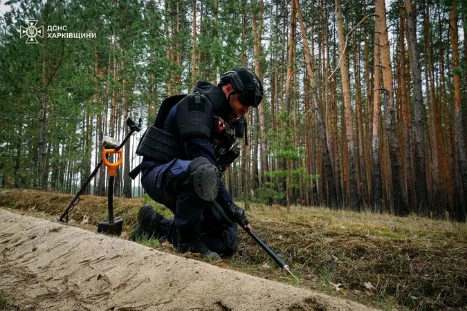 Місія безпеки: волинські піротехніки очищають ліси Харківщини від смертельних пасток (фото, відео)