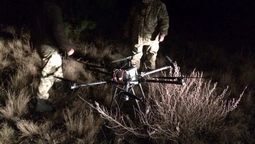 На Волині знайшли безпілотник, яким переправляли за кордон контрабанду (фото)