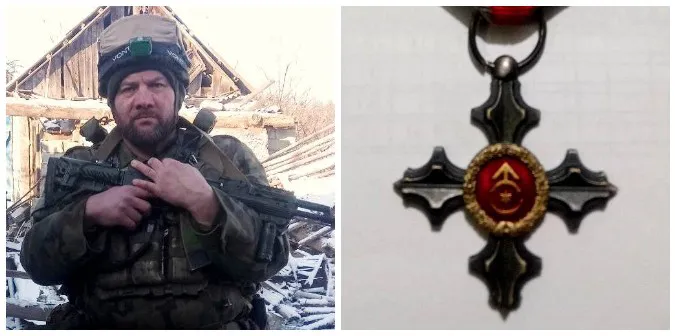 Воїн з Волині отримав «Сталевий хрест» від Залужного