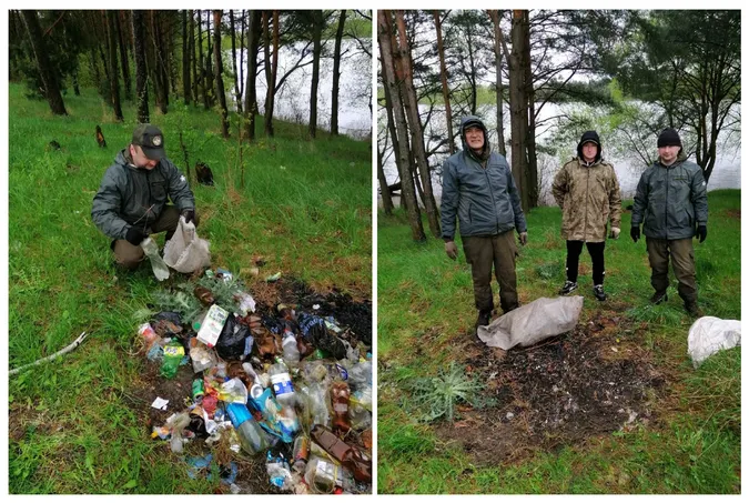 Заплаву річки Стир в Чебенях прибрали від сміття (фото)