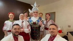 Вєрка Сердючка підтримала волинських прикордонників (відео)