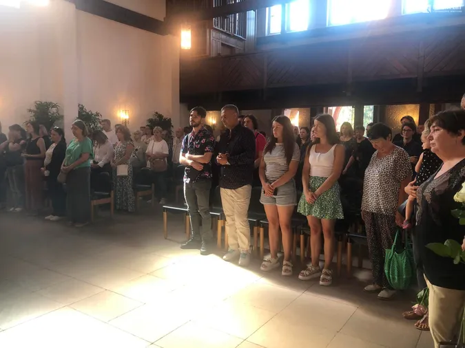 В Німеччині прощаються із ведучою Русланою Писанкою (фото, відео)