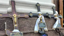 У Луцьку прощаються із трьома загиблими захисниками (фото, відео)