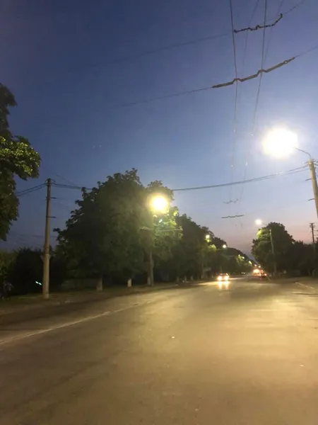 У Луцьку по-новому освітлили Володимирську (фото)