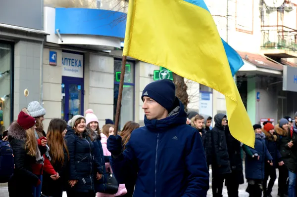 У Луцьку відбулася масштабна акція до 100-річчя Акту Злуки (фото)