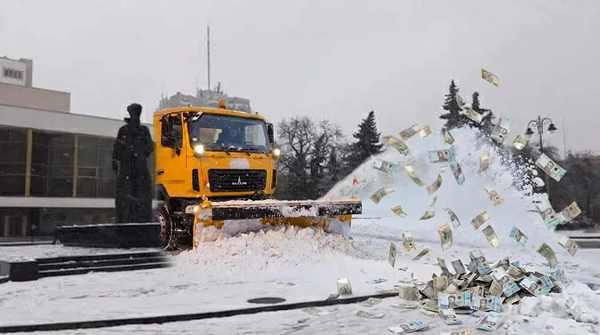 Луцька мерія виділила на прибирання снігу 2 млн, бо це «надзвичайна ситуація»