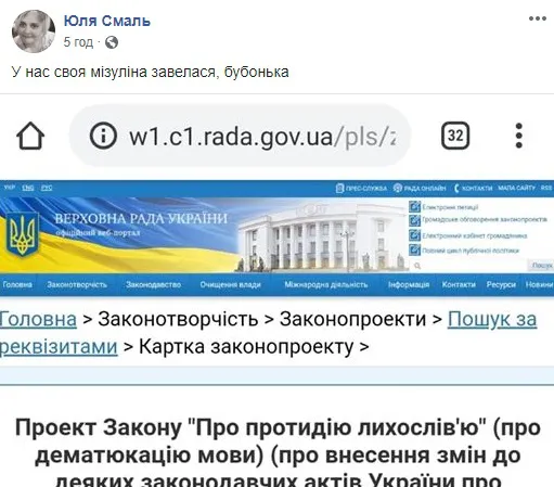 «Дематюкація – це вже матюк», – як соцмережі реагують на новий законопроєкт