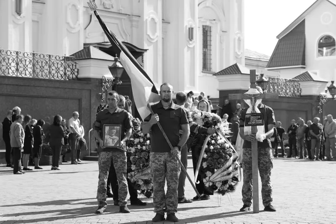 У Луцьку попрощалися з померлим у ворожому полоні Борисом Борисюком (фото)