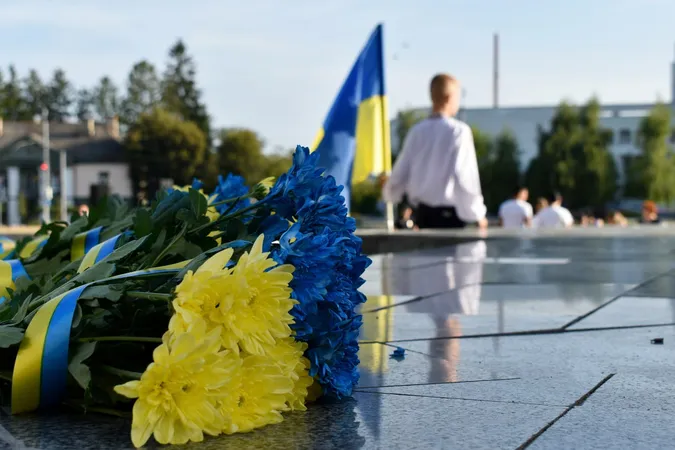 У День Незалежності України в Луцьку вшанували борців за волю (фото, відео)