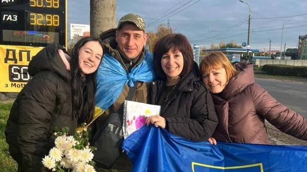 Після трьох років полону до Ковеля повернувся захисник Павло Подобед (фото)
