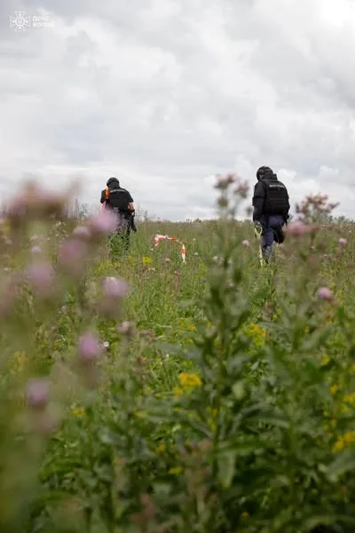 Волинські сапери розміновують поля на сході України (фото)