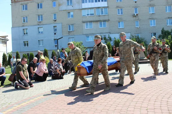 У громаді на Волині попрощалися з піхотинцем Павлом Герасимчуком (фото)
