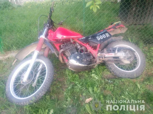 У Ківерцях мотоцикліст збив 8-річного велосипедиста