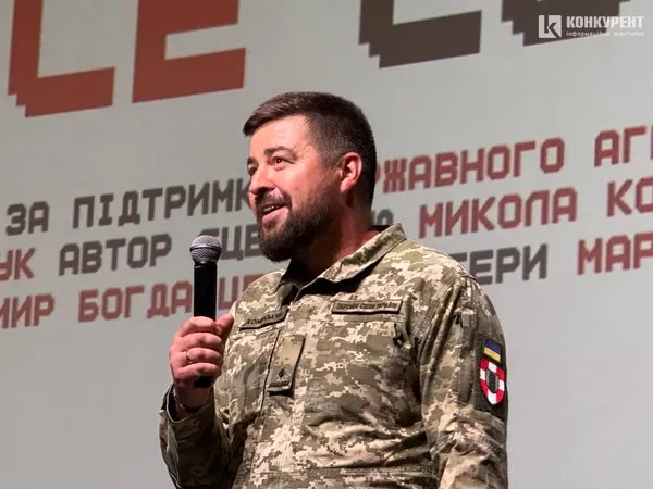Пресофіцер 100-ї ОМБр Сергій Хомінський