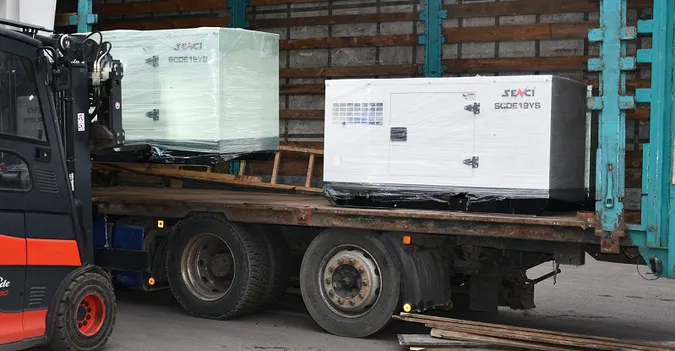 Волинські рятувальники отримали як допомогу потужні дизельні генератори (фото)