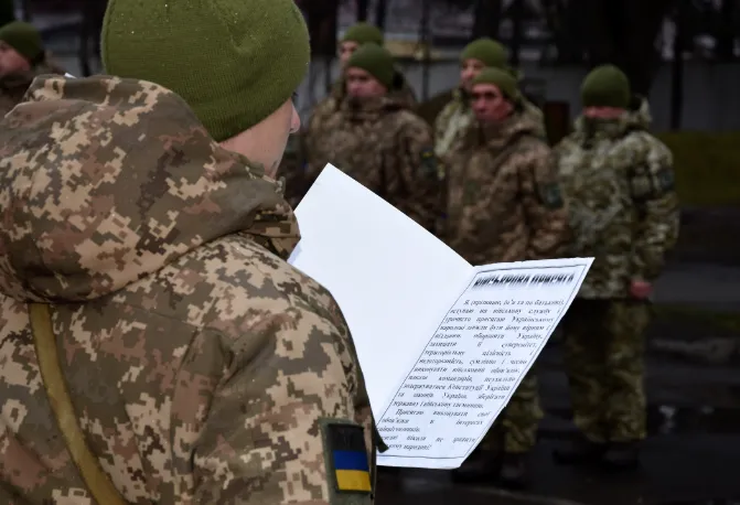 На Волині новобранці-прикордонники склали військову присягу (фото)