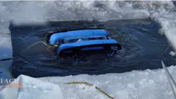 У Теремнівські ставки у Луцьку запустили підводний дрон: що там сталося (відео)