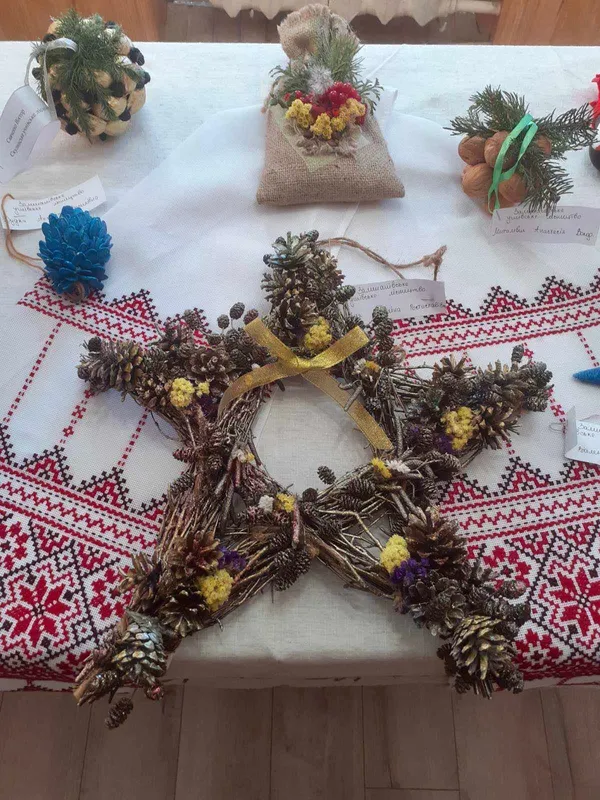 «Лісова екоіграшка»: у лісгоспі на Волині провели конкурс новорічної іграшки (фото)