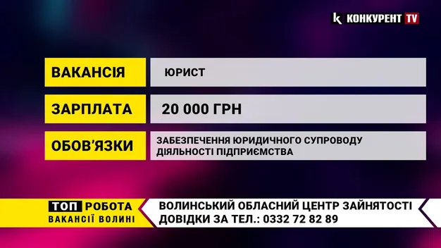 На Волині шукають працівників: за роботу платитимуть від 15 000 до 20 000 гривень (відео)