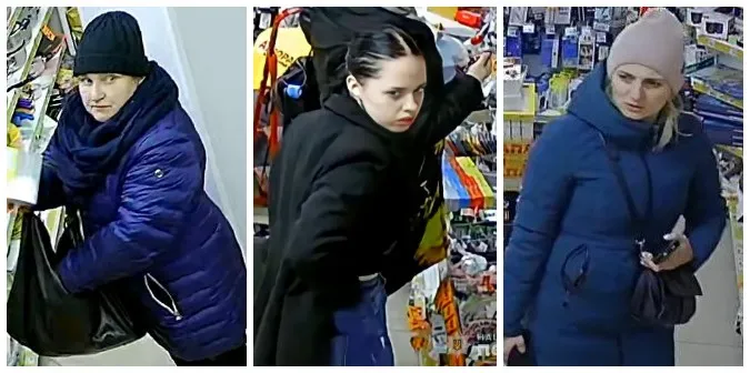 Злодійки: встановлюють особи жінок, причетних до крадіжок у Луцьку (фото)
