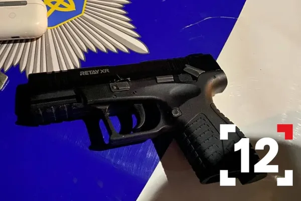 На Теремнівській і на Франка: у Луцьку вночі затримали людей з пістолетами (фото)